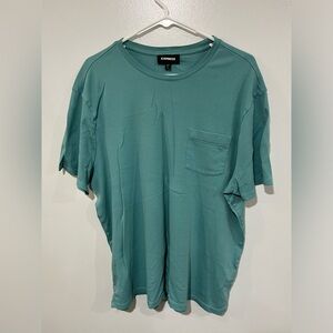 Express Men’s XL Turquoise Pocket Tee